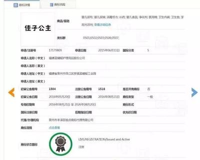 中企注冊(cè)“佳子公主”尿不濕商標(biāo)引發(fā)爭(zhēng)議